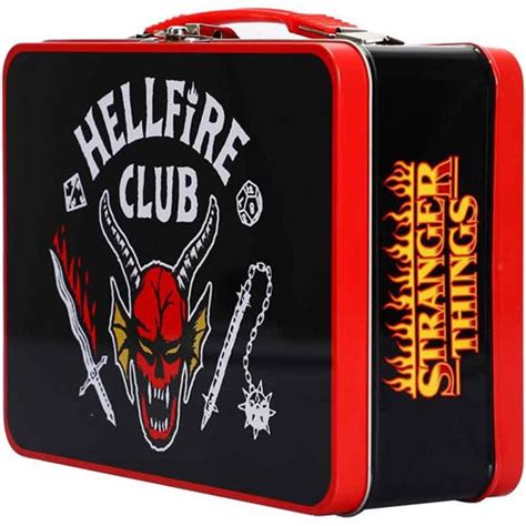 stranger things metal lunch box target|hellfire lunch box.